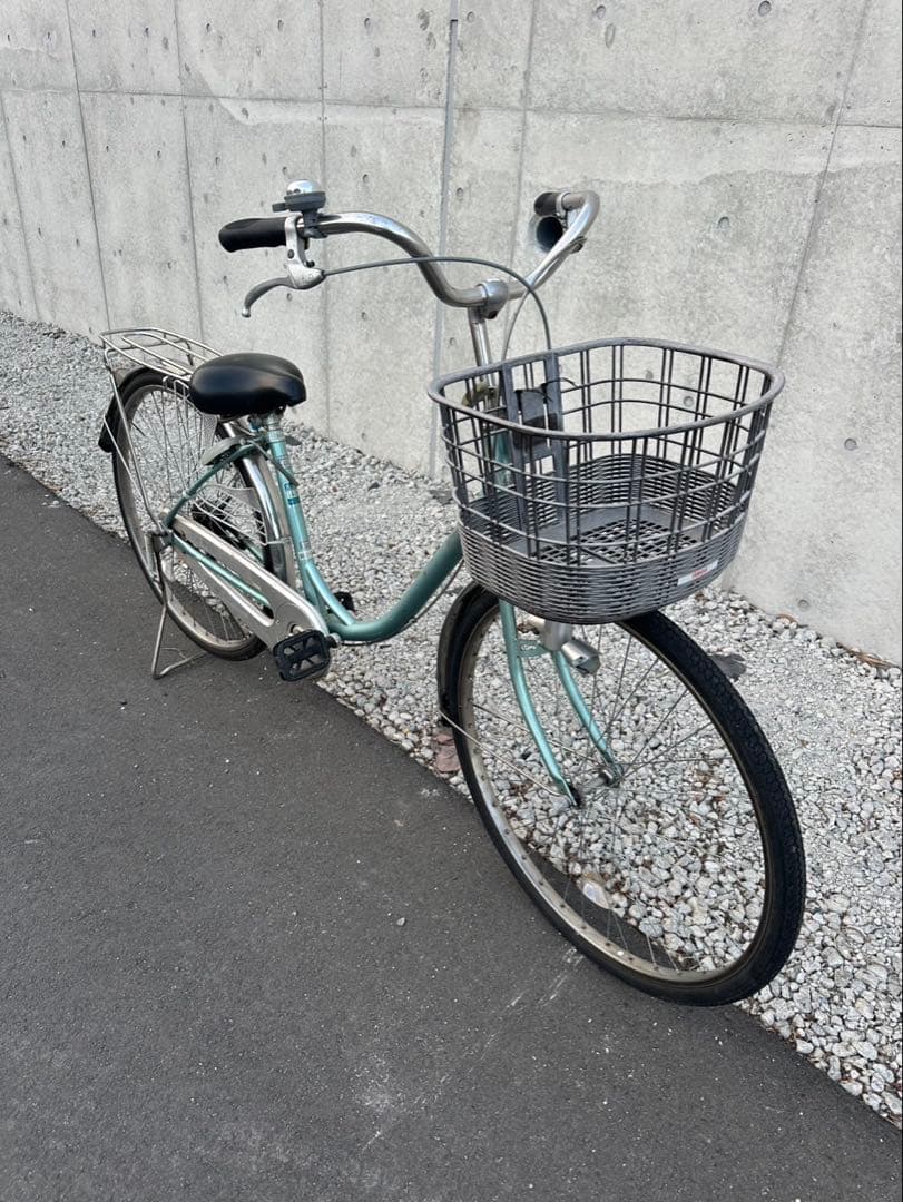 R55 愛知 ブリヂストン B2E E60U エブリッジ 26インチ 水色