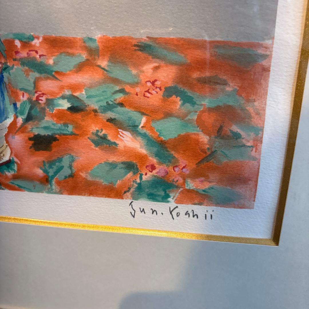 ☆吉井淳二☆ 『ばら』 リトグラフ