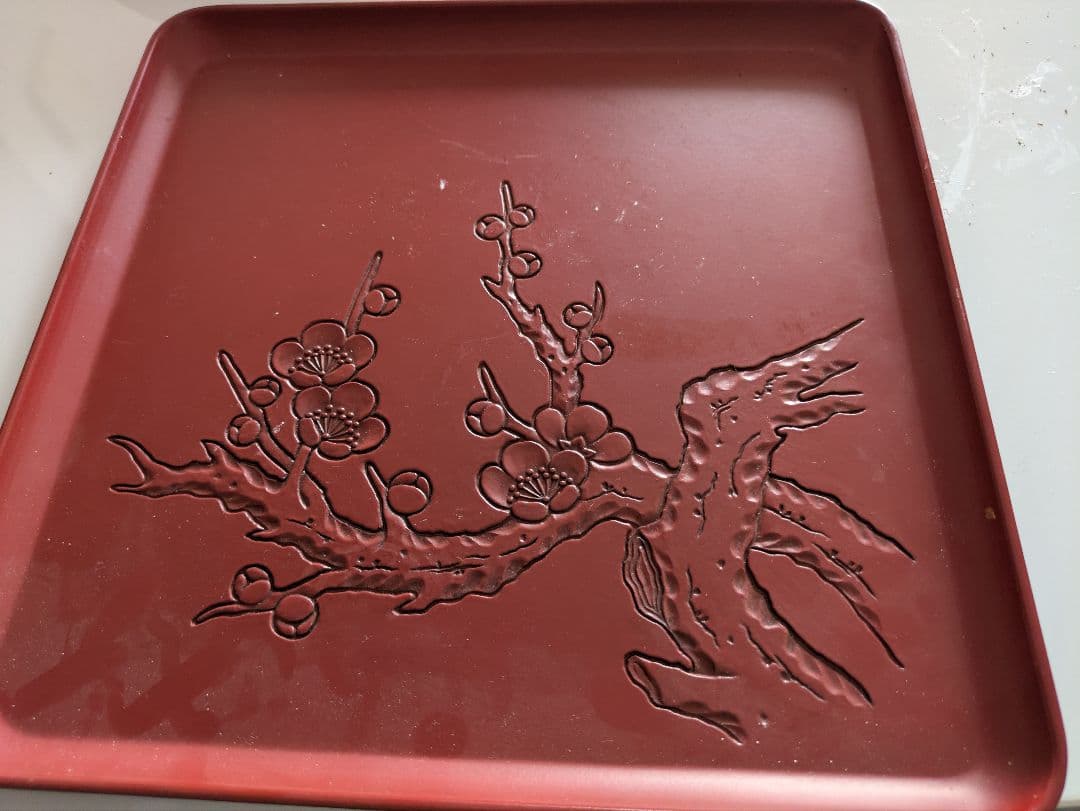 村上堆朱 煎茶一式セット 菓子器