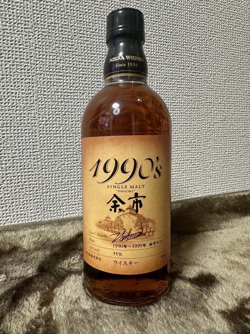 未開栓】NIKKA ニッカ シングルモルト 余市 1990’s