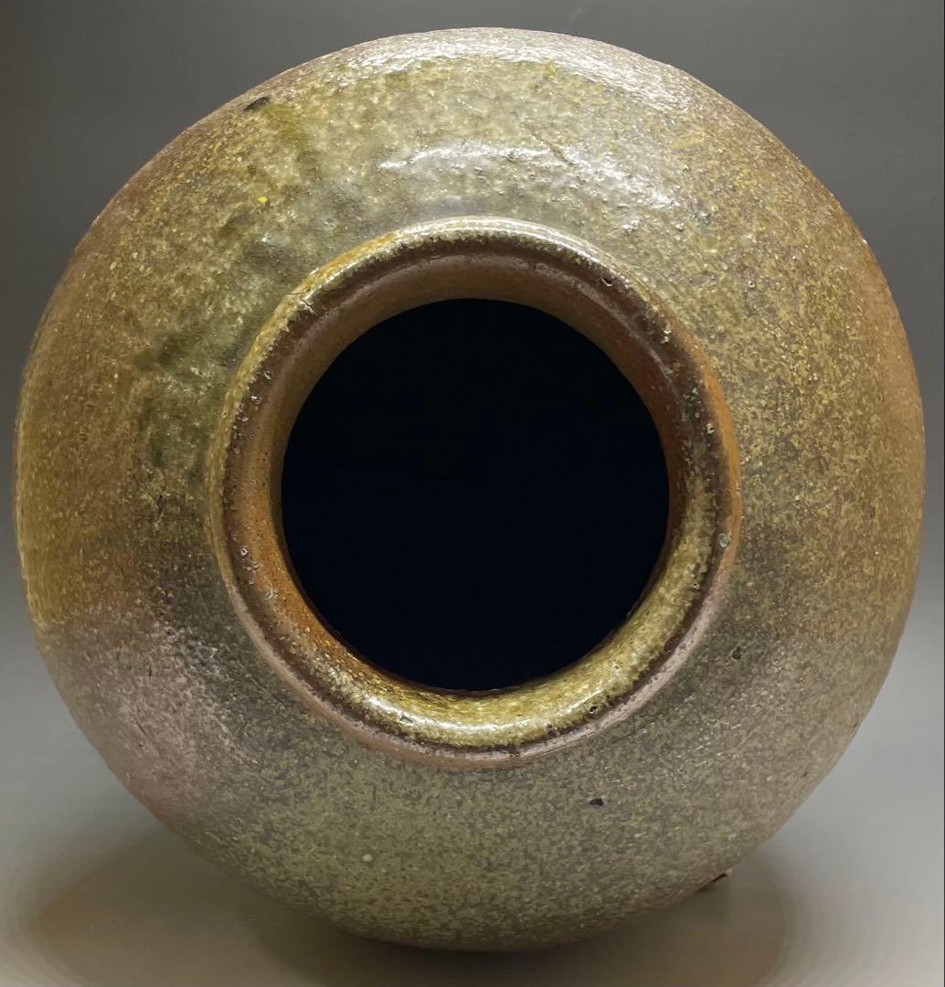 古丹波　猫掻き　壺　室町〜桃山時代　36cm t148
