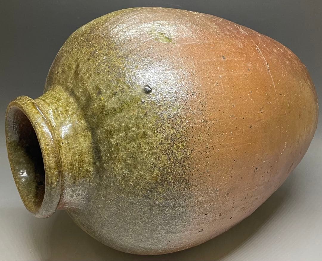 古丹波　猫掻き　壺　室町〜桃山時代　36cm t148