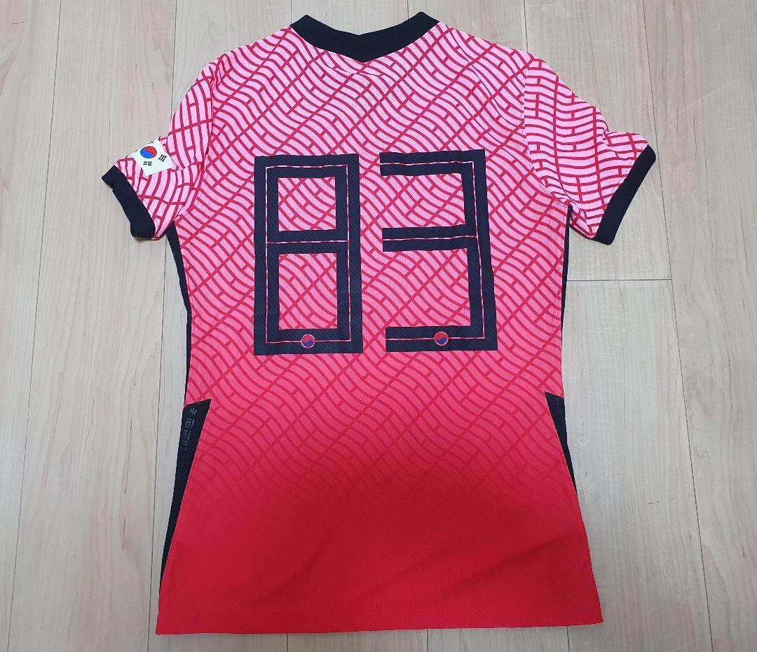 Nike 韓国代表 サッカー上下セット 83番選手実着