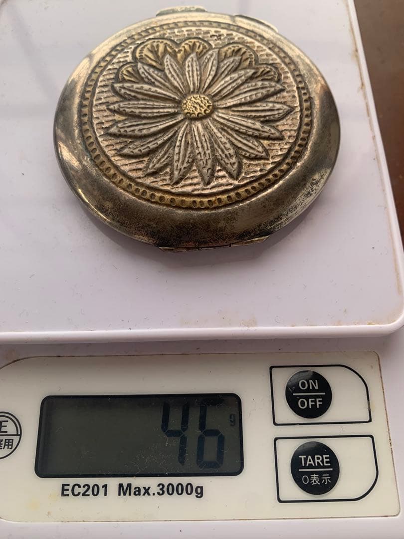 花模様ボウル 319g 銀製