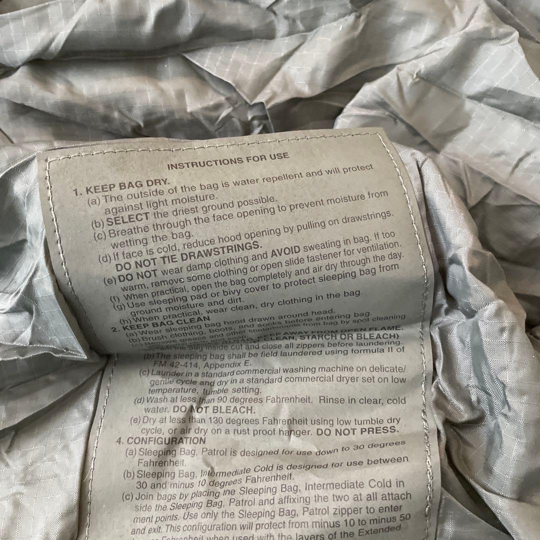 米軍 寝袋 米軍放出品