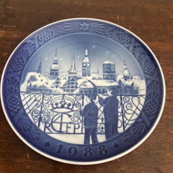 ロイヤルコペンハーゲン イヤーズプレート 5枚セット 1971-2000