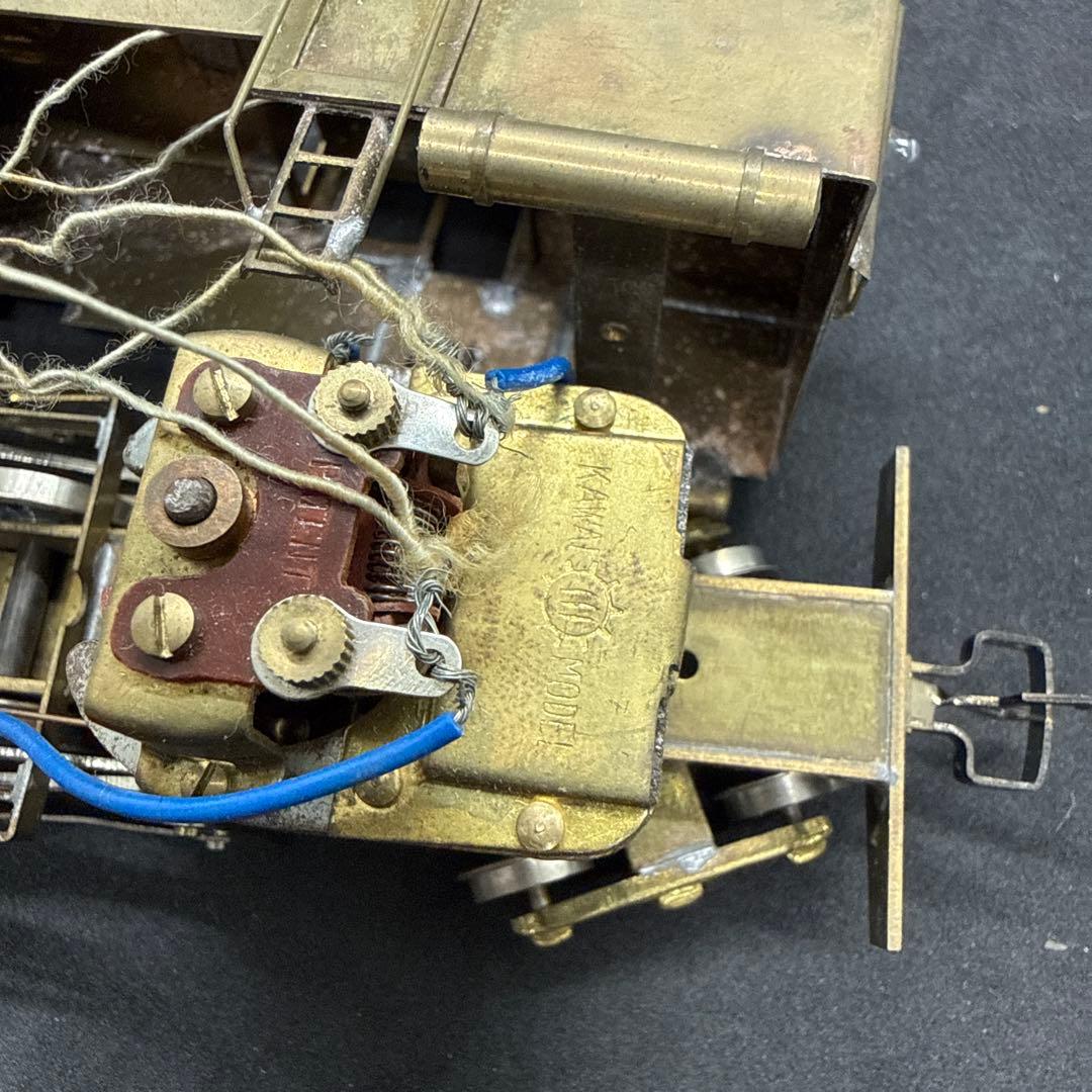 【カワイモデル】真鍮製 小型Cタンク蒸気機関車 16番 HOゲージ 現状品