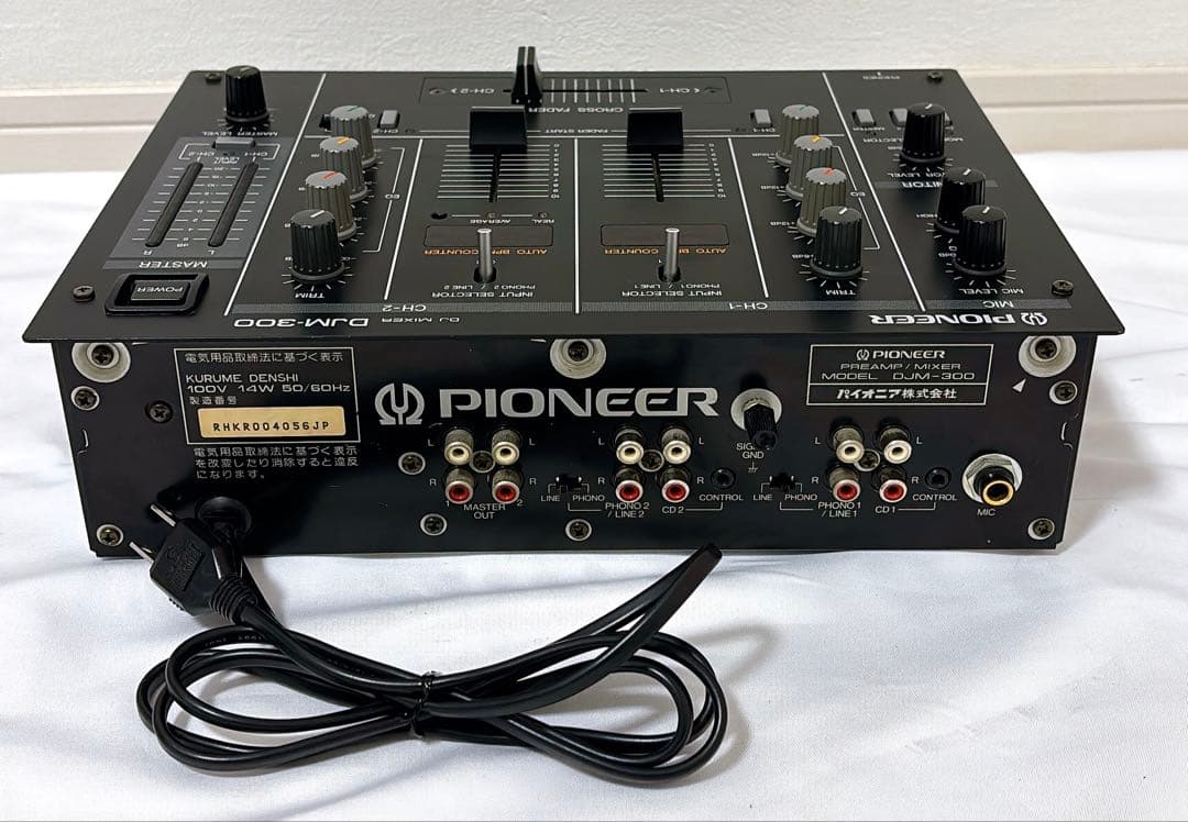 【良品】Pioneer DJミキサー DJM-300