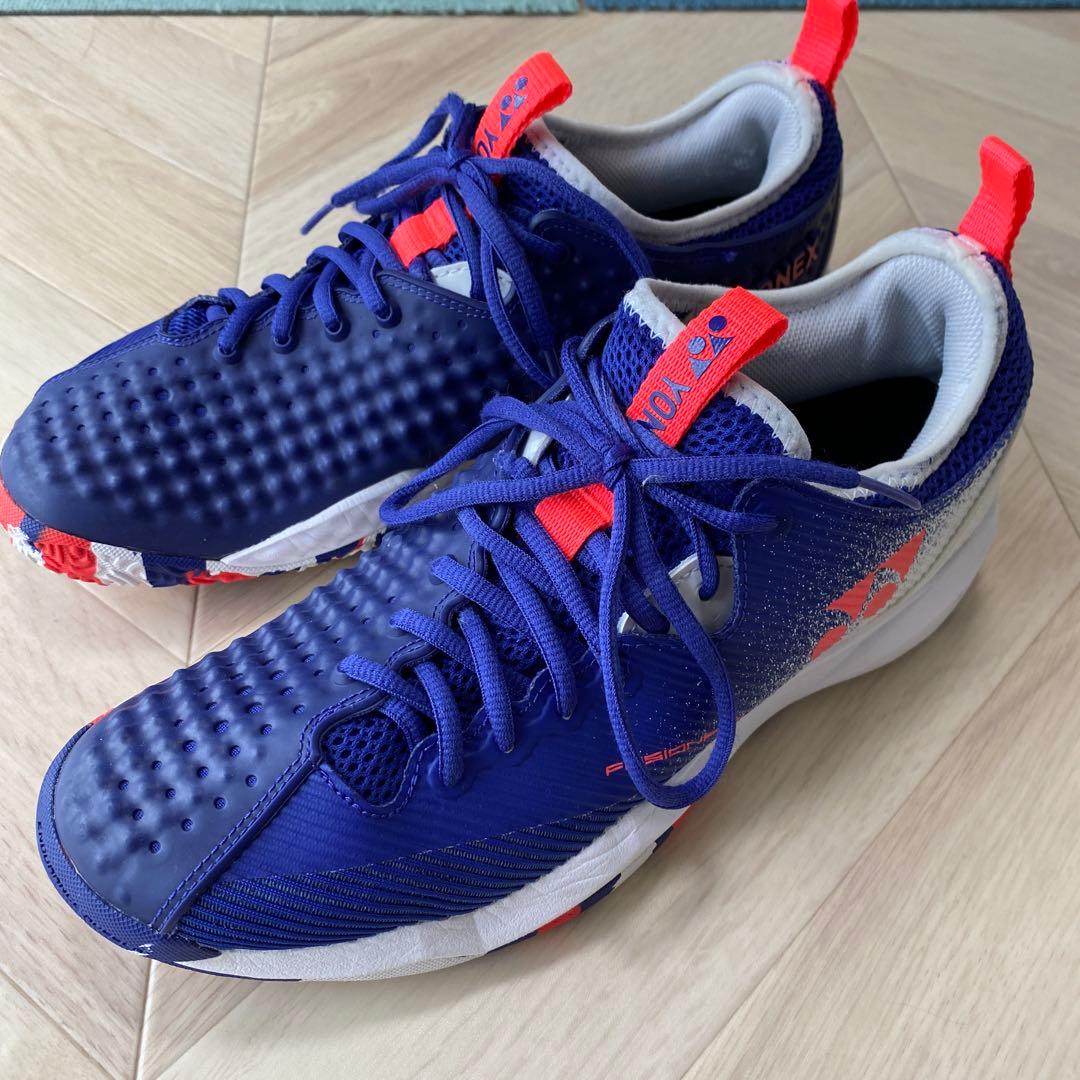 YONEX バドミントン、テニスシューズ ネイビーSHTF4MGC