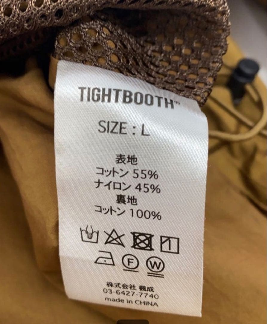 TIGHTBOOTHPRODUCTION HUNTING JKT 新品Lサイズ