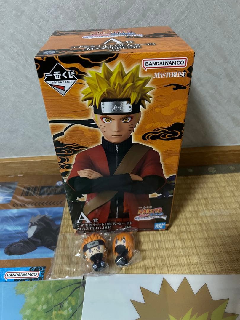 ナルト　一番くじ　フィギュア　A賞　仙人モード