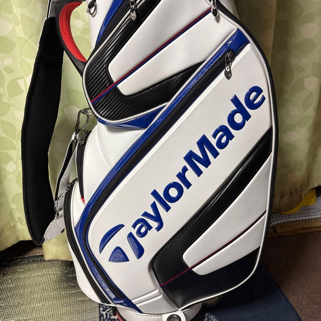 TaylorMade キャディバッグ ホワイト/ブラック/ブルー