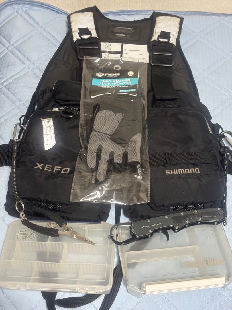 公*ん様 SHIMANO XERO ライフジャケット 黒