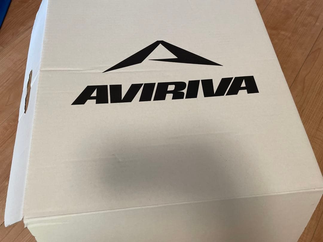 年末値下げアビリーバー　スキー用ブーツ 青/黒 収納袋付き　インソールなし