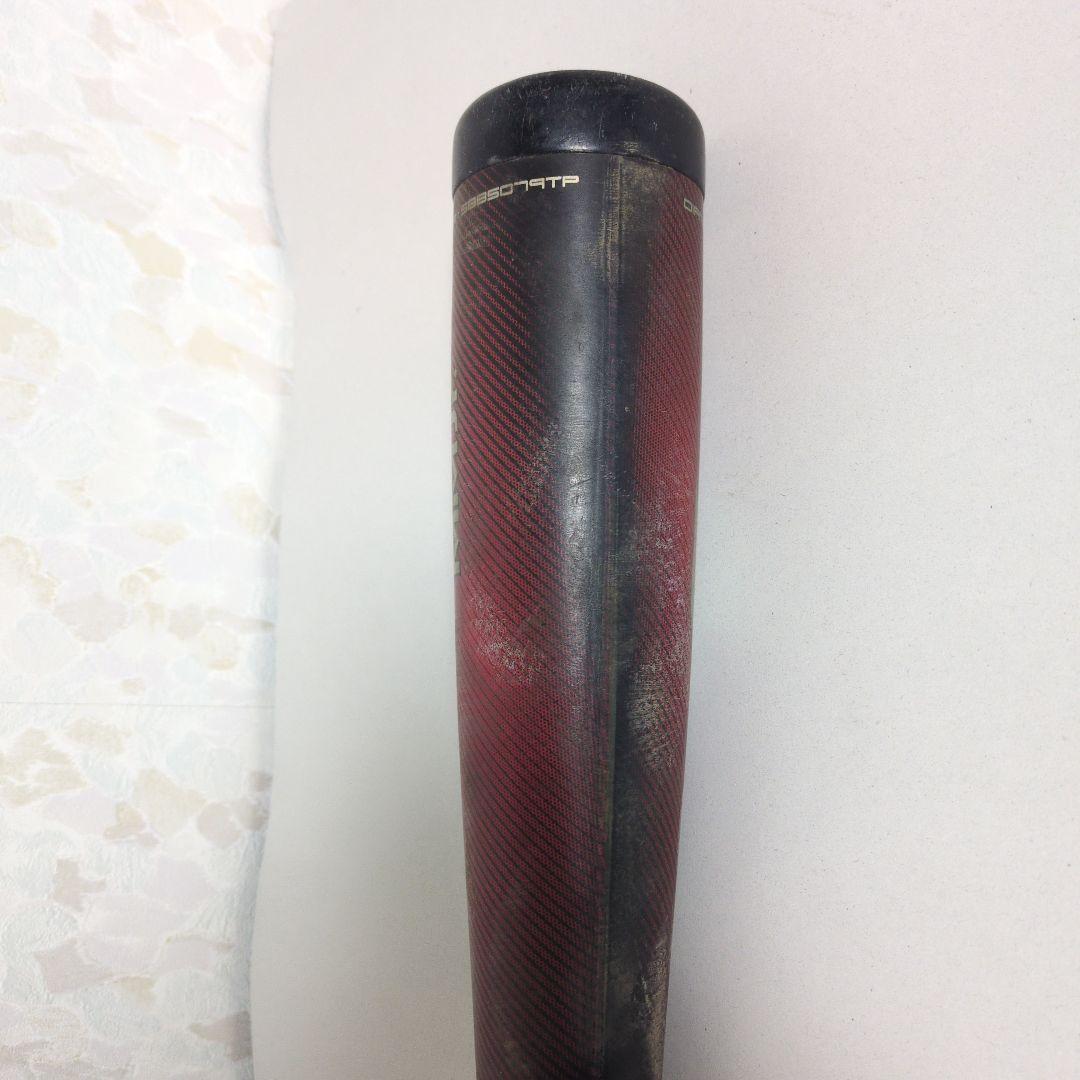 中古　MMJr.78cm トップバランス 軟式バット ブラック×レッド