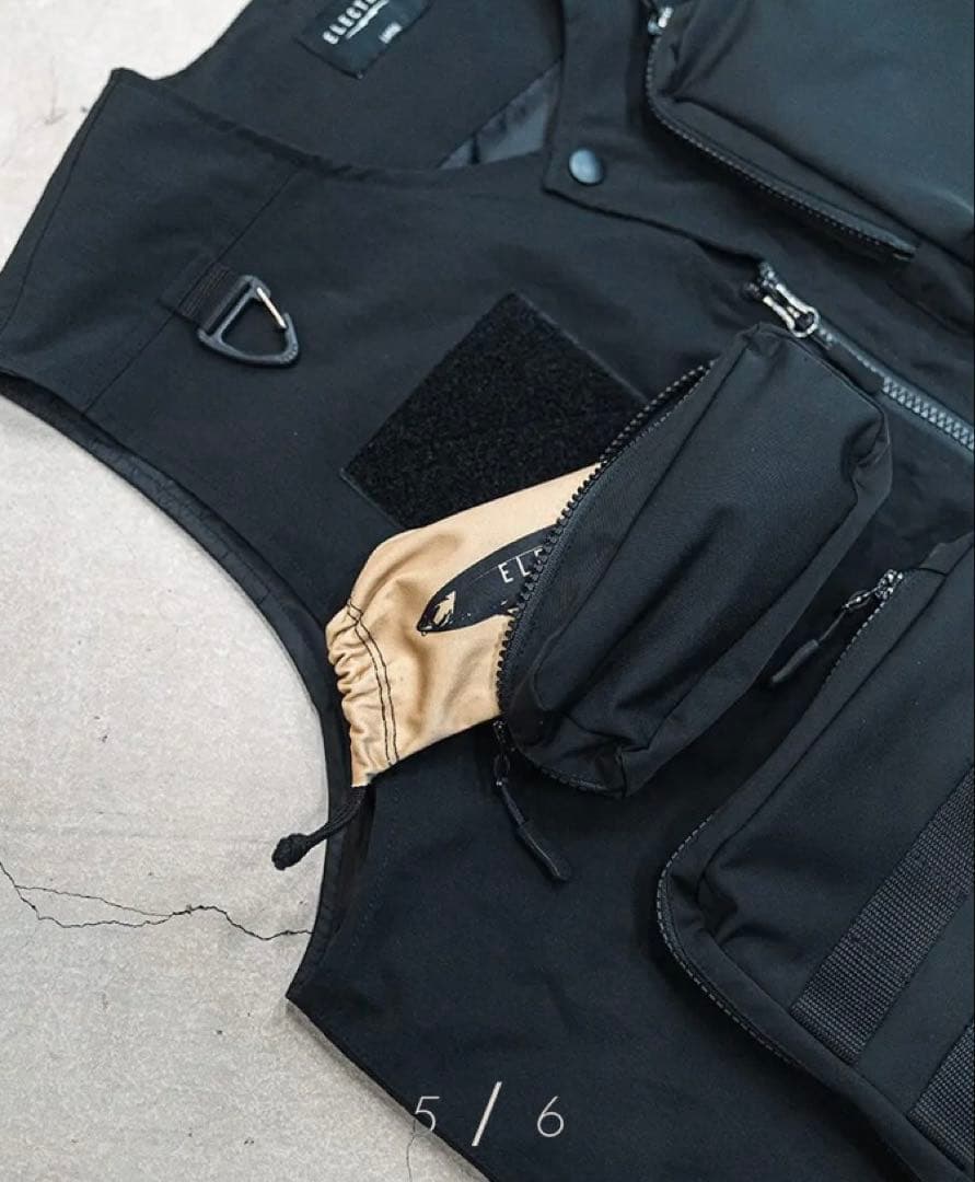 ☆新品☆希少☆DRT×エレクトリック　トロフィーショットベスト　ブラック　M