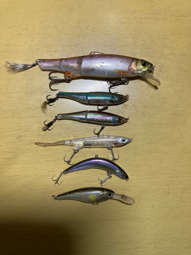 ジャッカルルアーセット　スリークマイキー115 スパイテール　ナギサ　ピクピク