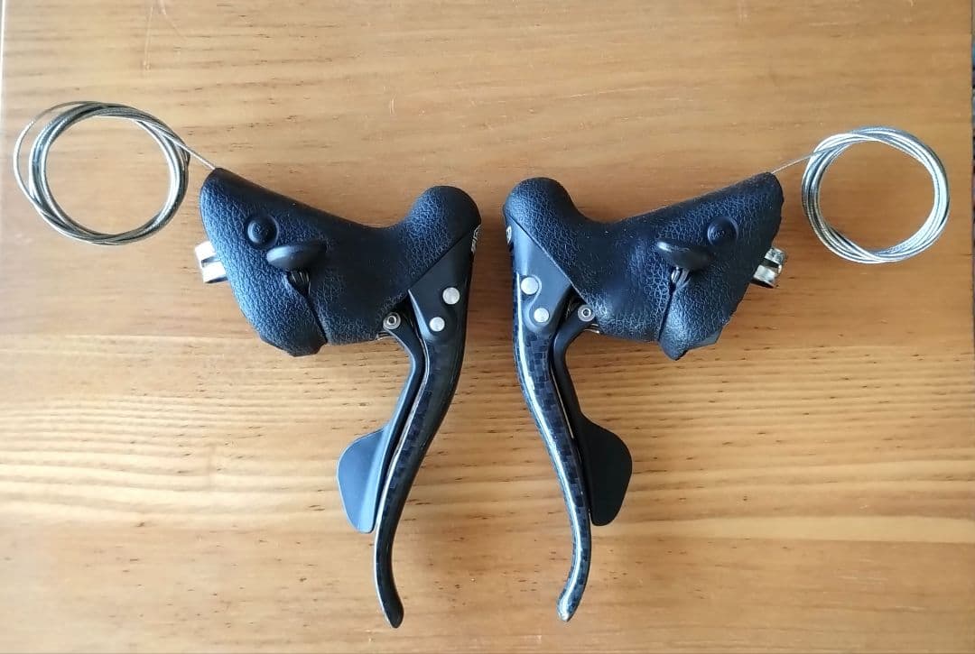 CAMPAGNOLO Record カーボン デュアルコントロールレバー