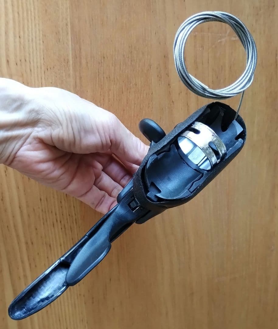 CAMPAGNOLO Record カーボン デュアルコントロールレバー