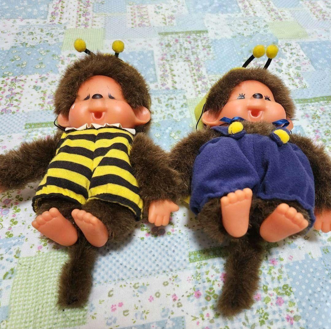 モンチッチ　ミツバチ　てんとう虫