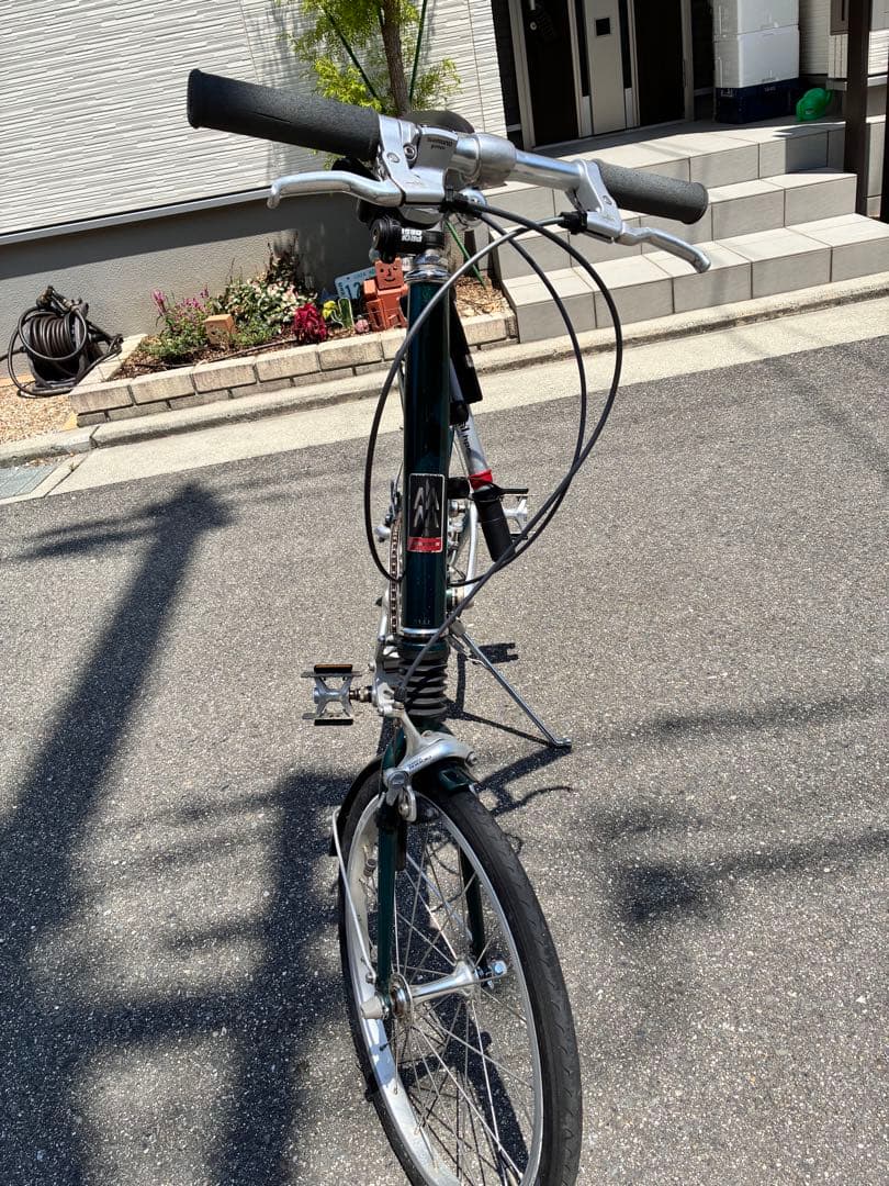 Moulton Mini 折りたたみ自転車 ダークグリーン