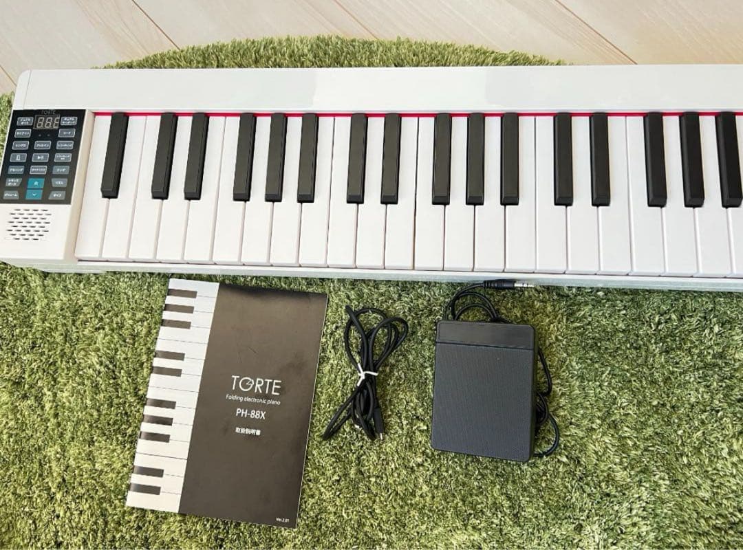TORTE PH-88K おりたたみ電子ピアノ　88鍵盤