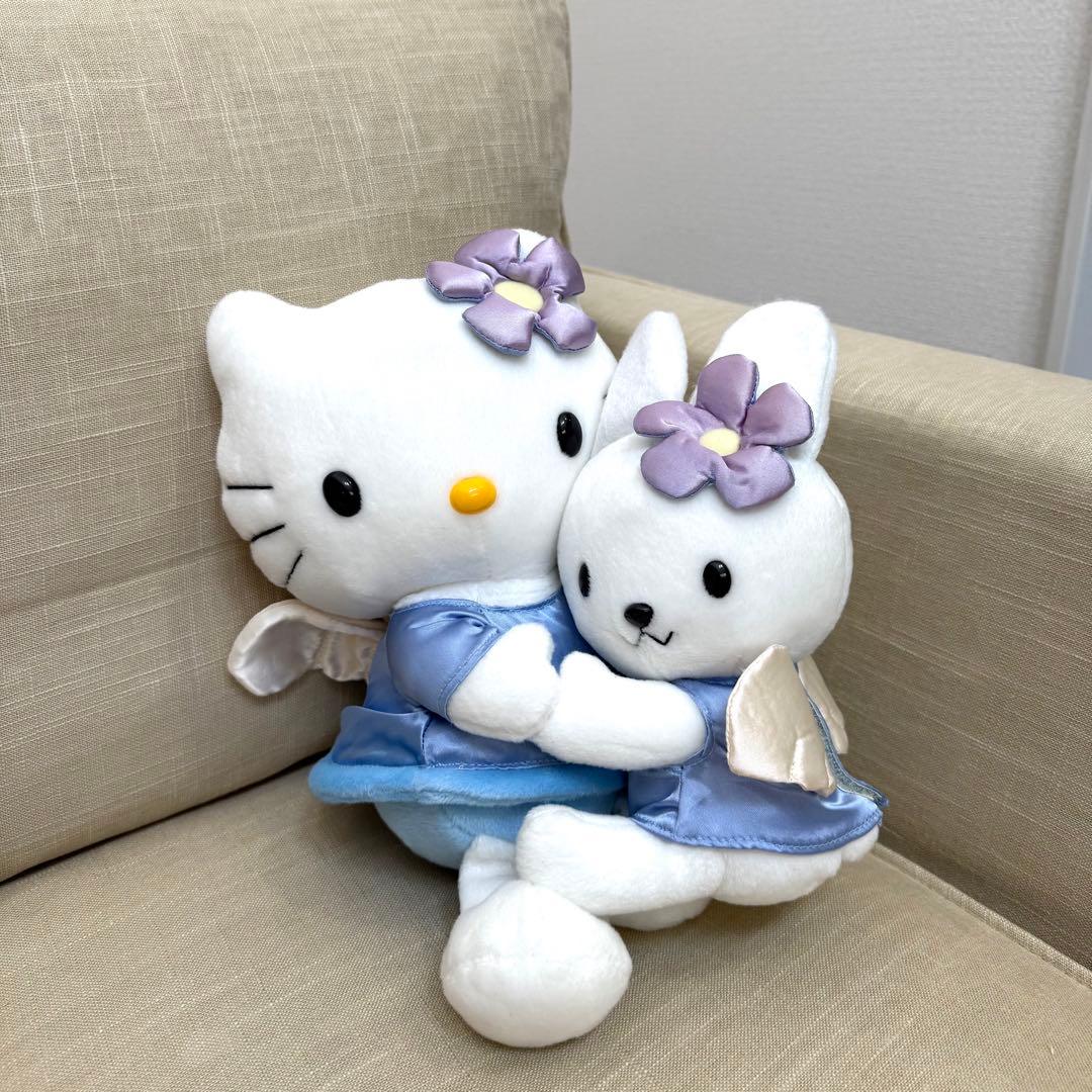 サンリオ　ハローキティ ペアエンジェル ぬいぐるみ1999年日本限定