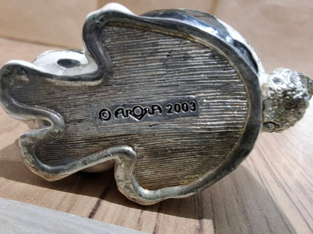 金属工芸 親子兎 秘密箱ArorA2003