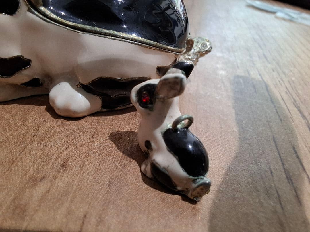 金属工芸 親子兎 秘密箱ArorA2003