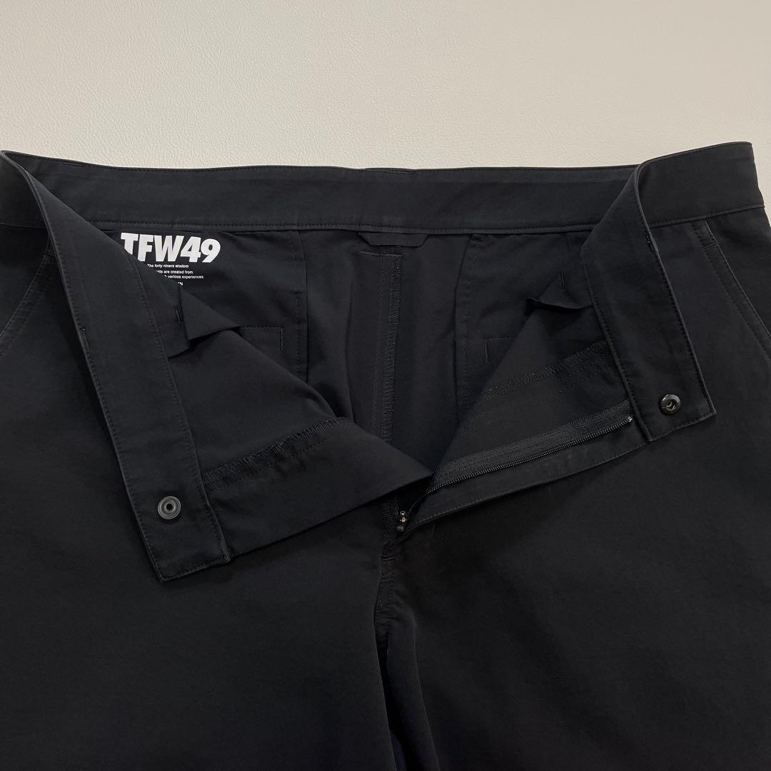 6450 TFW49　ストレッチパンツ　ロングパンツ　撥水性　ブラック
