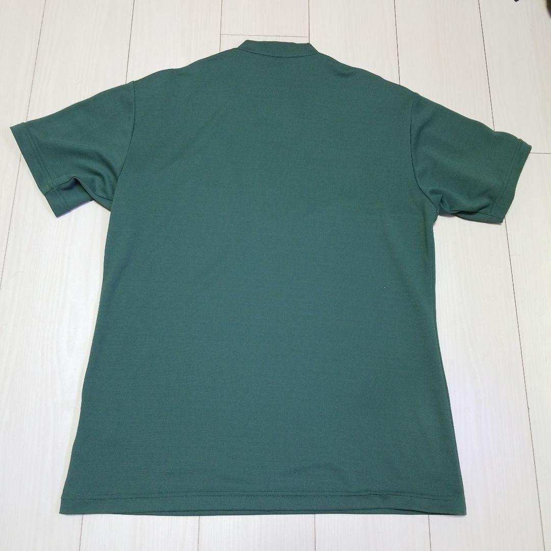 【入手困難】デサントゴルフ スタンド ハーフジップ ストレッチ シャツ M