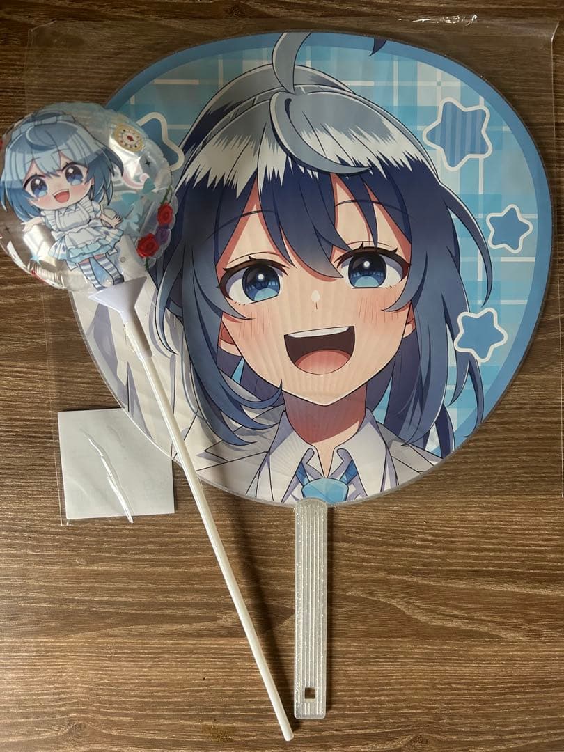 からぴち るな うちわ バルーン