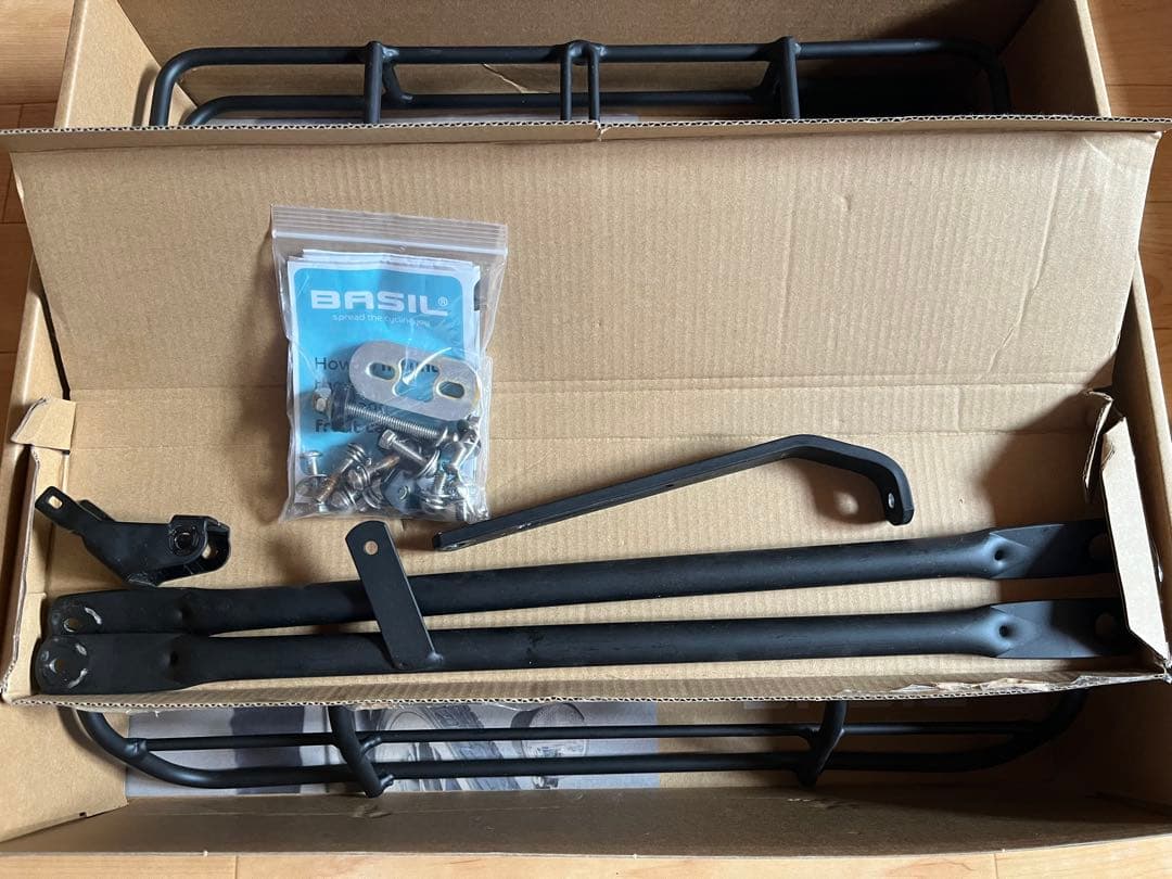 BASIL ポートランドフロントキャリア ブラック