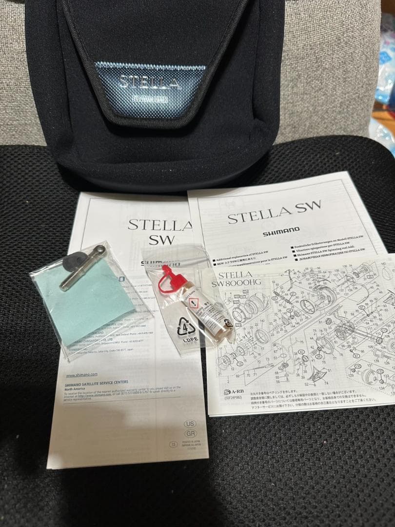 19 STELLA SW 8000PGスピニングリール