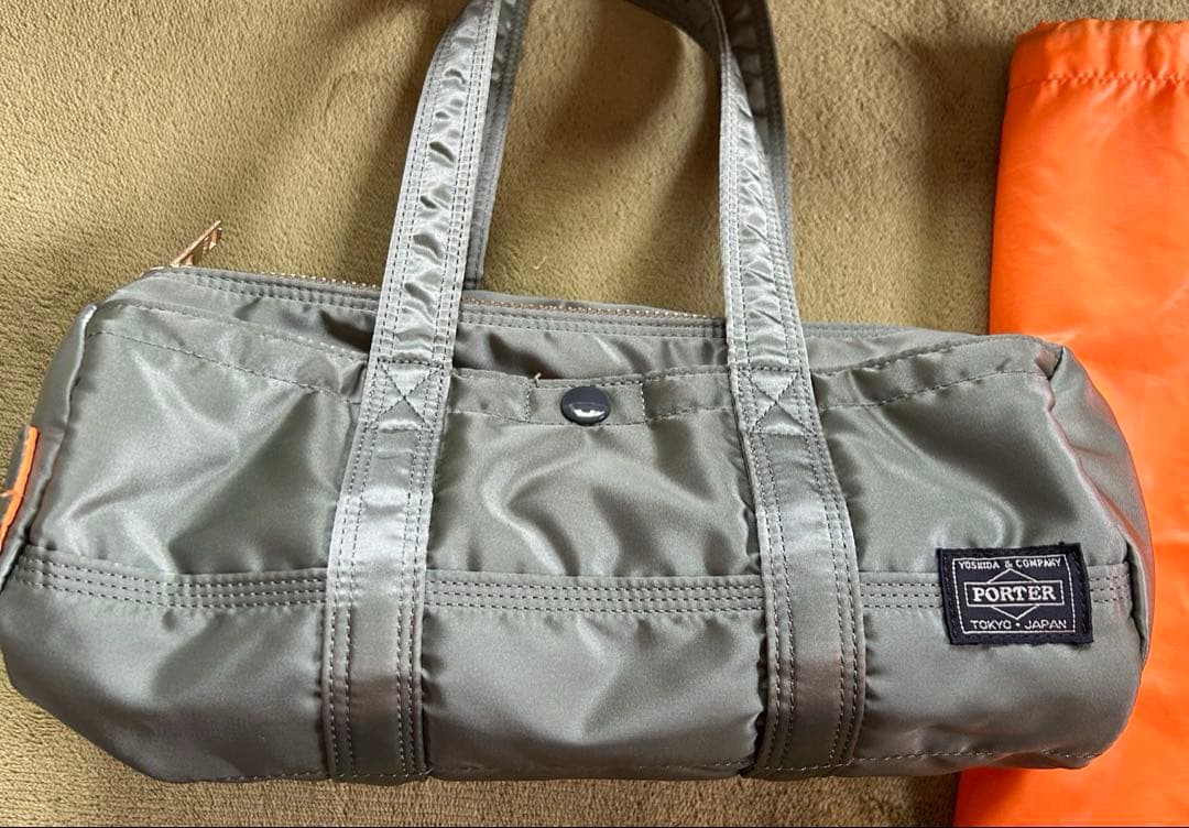 ★極美品★希少 ポータータンカー ダッフル ミニボストンバッグS グリーン★