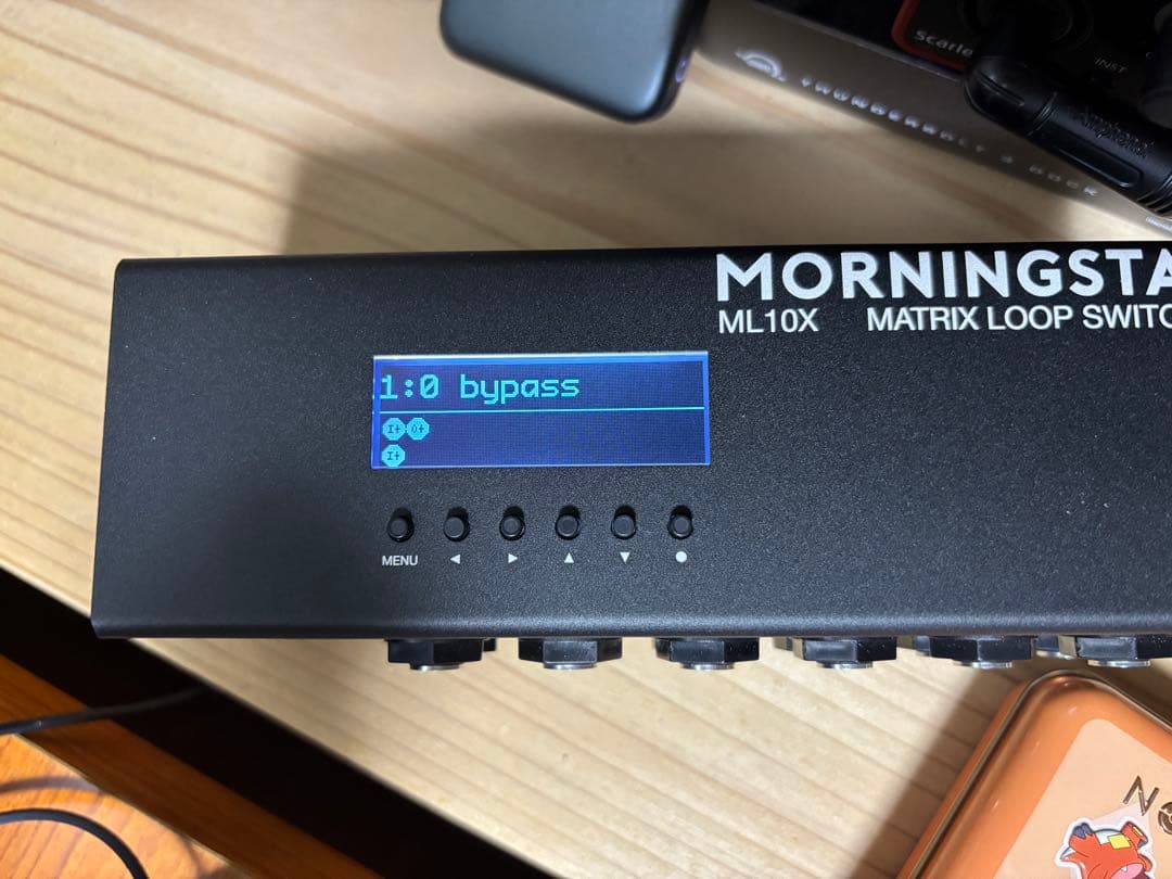 ギター Morningstar ML10X Loop Switcher