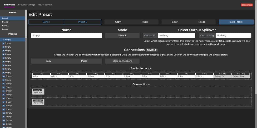 ギター Morningstar ML10X Loop Switcher