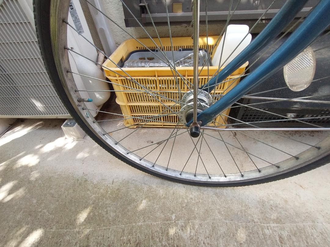 【柏市引取限定】ママチャリ 26インチ 鍵/オートライト/6段変速付(アサヒ)