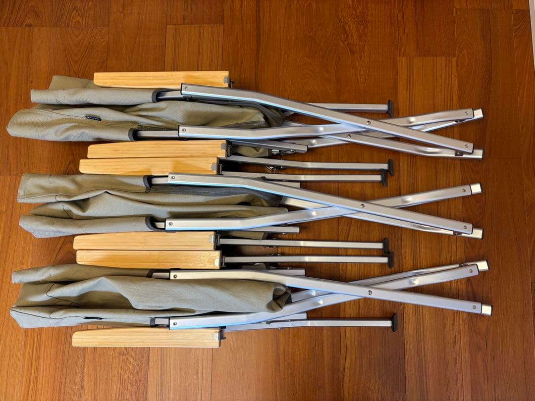 スノーピーク  peak ガーデンローチェア30 カーキ 3脚セット