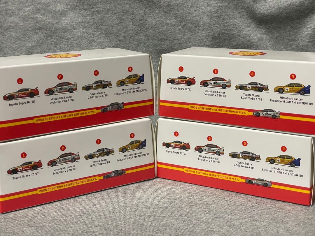 ターマックワークス 1/64 ミニカー 4台セット