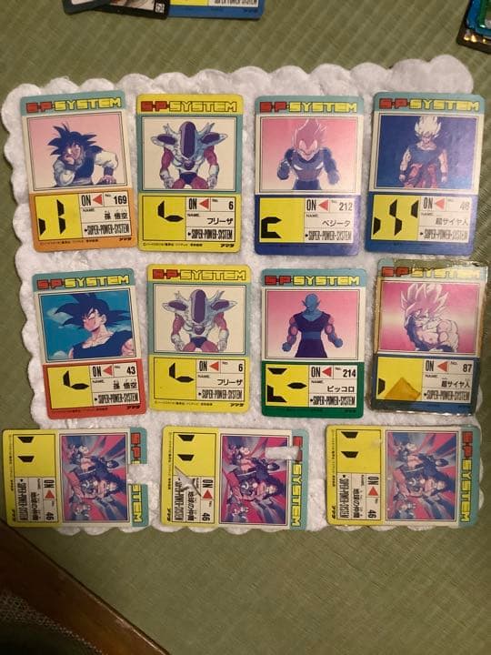 ドラゴンボール　角キラセット11枚セット　カードダス　アマダ