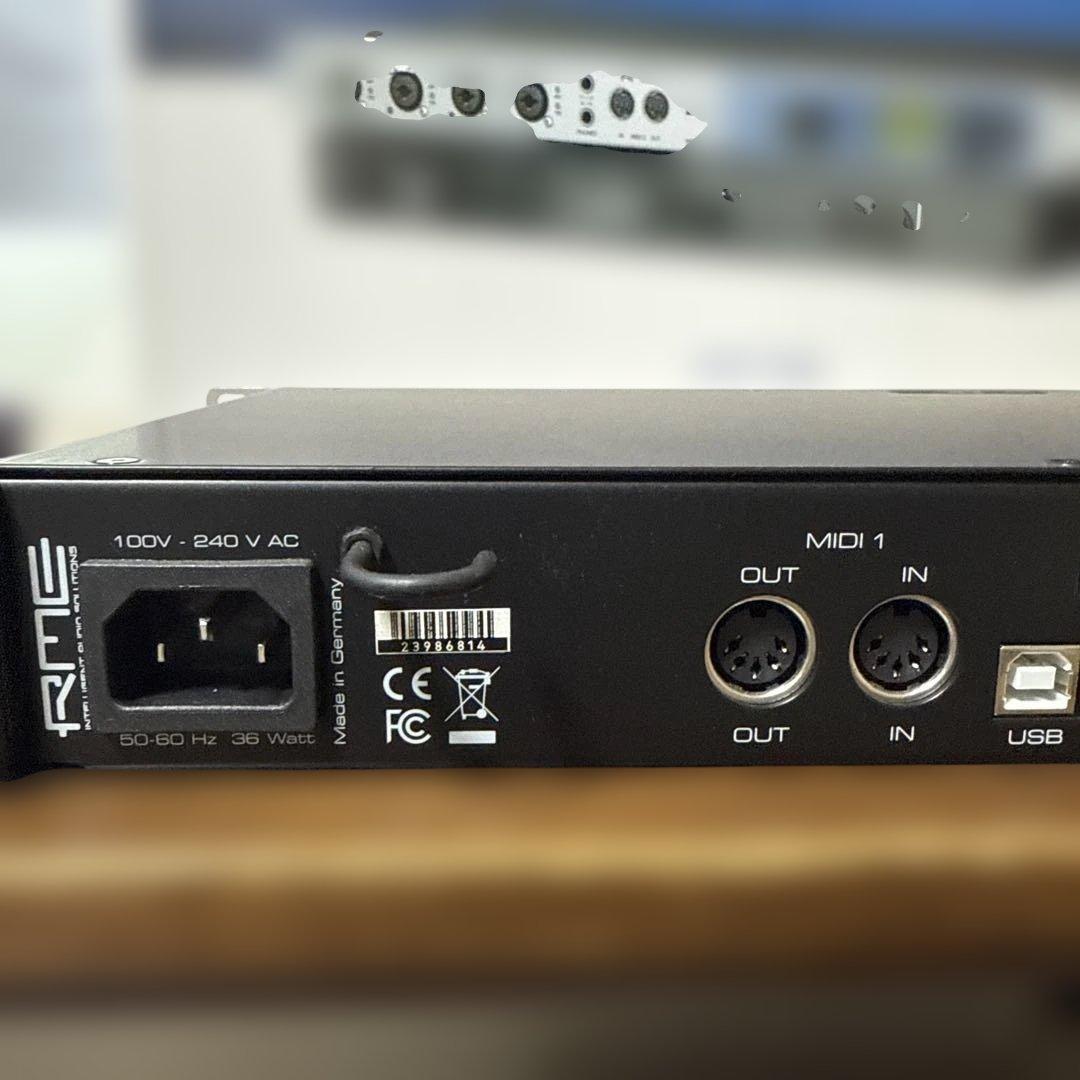 RME Fireface UFX II オーディオインターフェイス