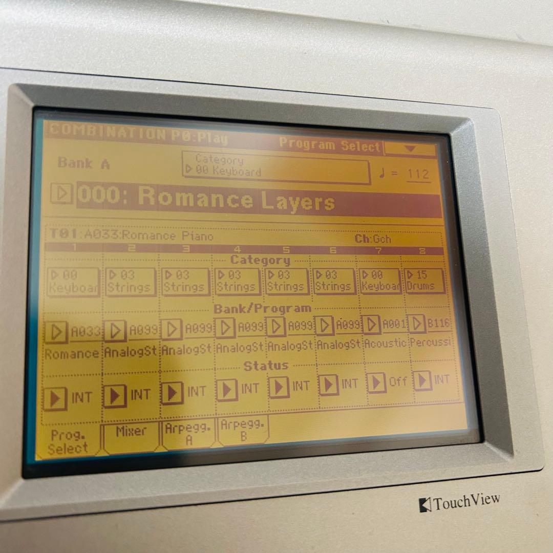 【音出しOK】KORG TRITON シンセサイザー 61鍵 ソフトケース付き