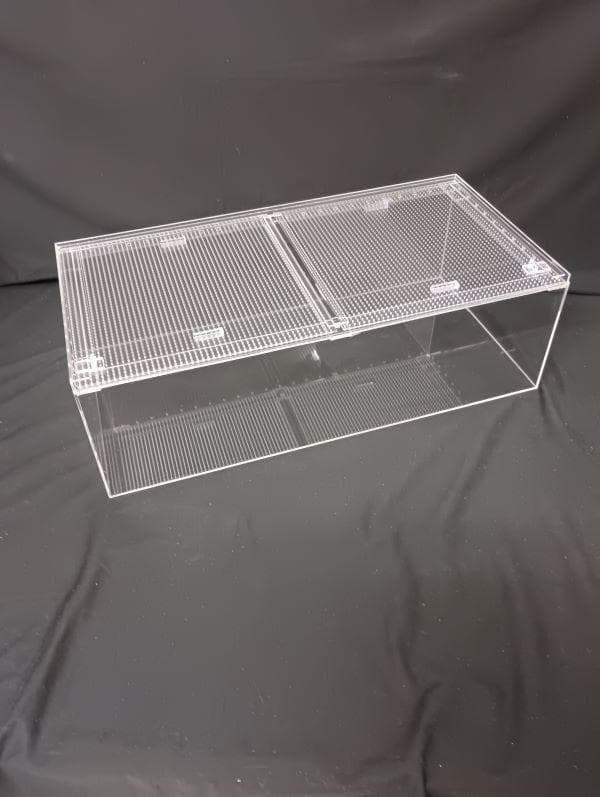 爬虫類 小動物 両生類 昆虫類ケージ　ガラスより軽く割れにくい取扱いが楽なケージ