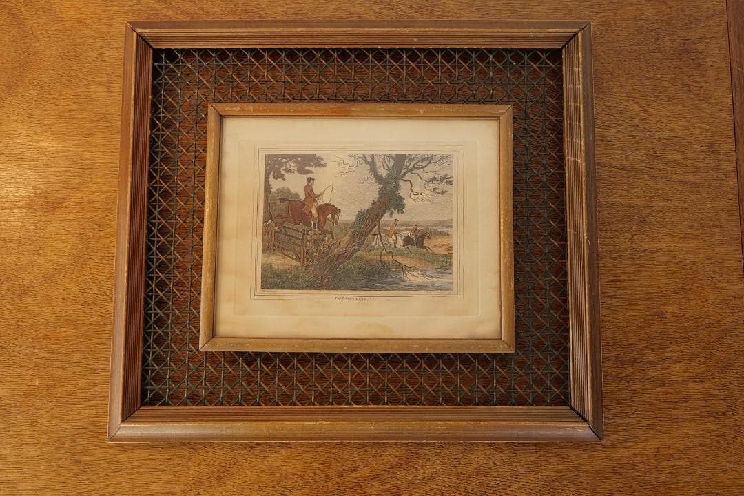 版画 50s / Fox hunting