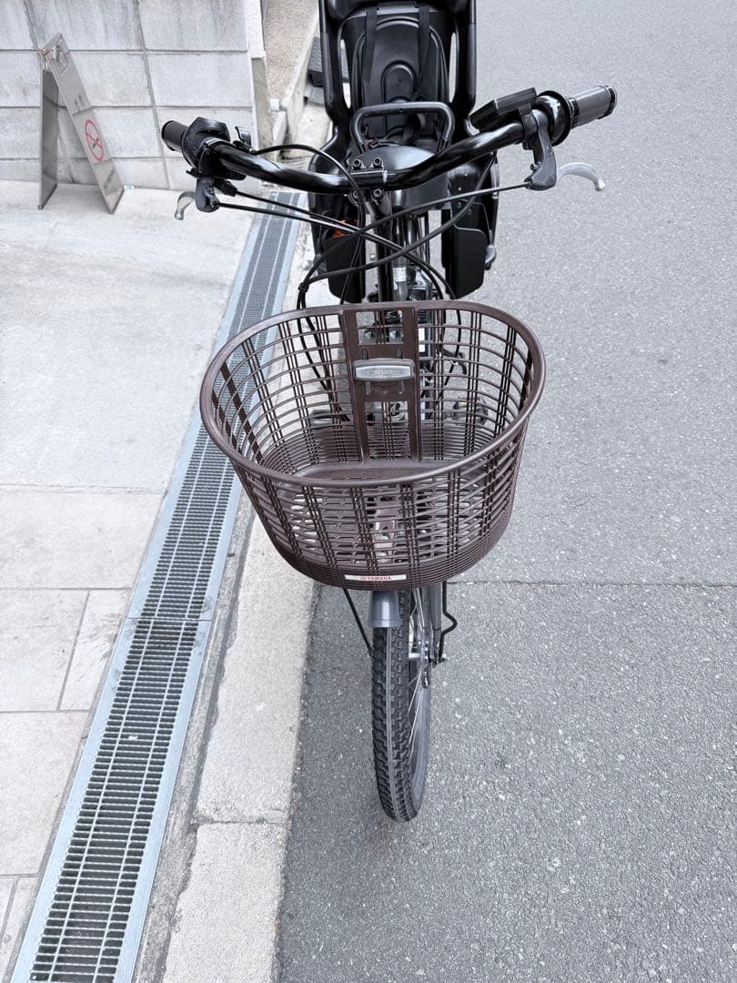 子供乗せ　ブリヂストン　電動アシスト自転車 チャイルドシート付き