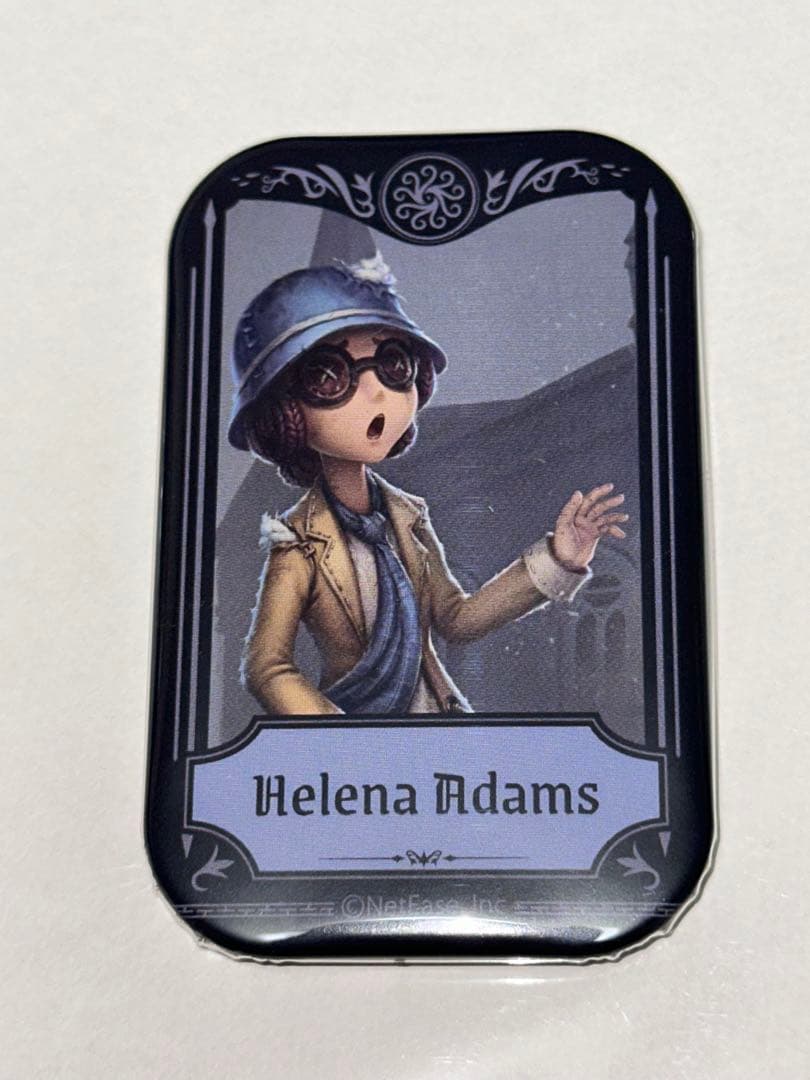 第五人格　心眼　イライ・クラーク　スクエア缶バッジ　激レア