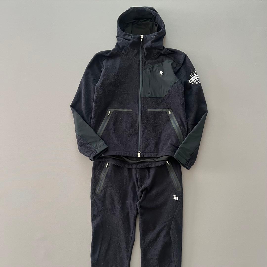 PEARLY GATES パーリーゲイツ　セットアップ　フリース　メンズ　ゴルフ