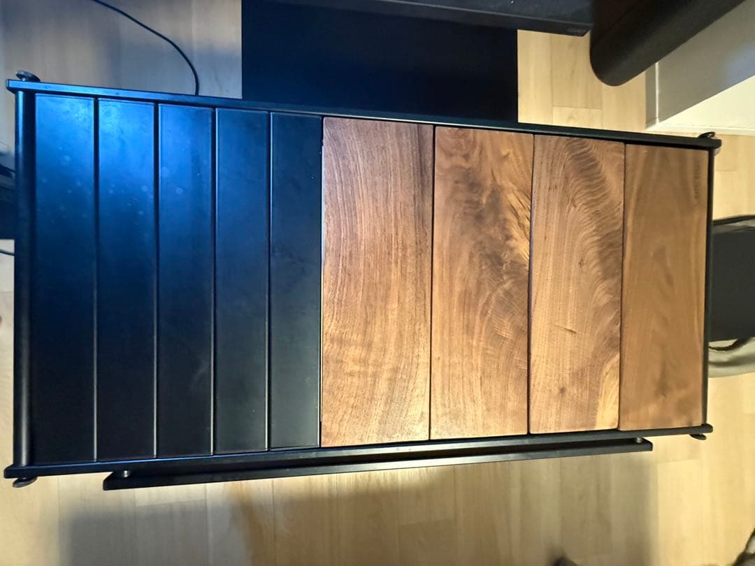 専売［ 中古］RATE WORKS アウトドアテーブル ダークブラウン［格安］