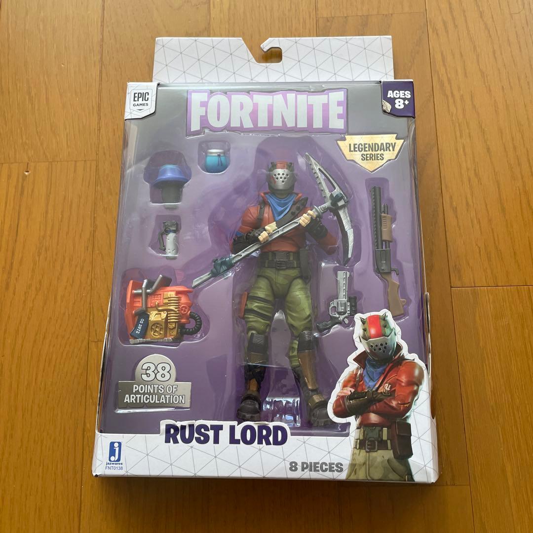 未使用　Fortnite Rust Lord フィギュア legendary